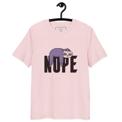 Nope – Faultier Bio-Schlafshirt für Langschläfer