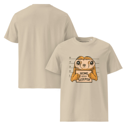 Nap & Work – Faultier Bio-Schlafshirt für Langschläfer