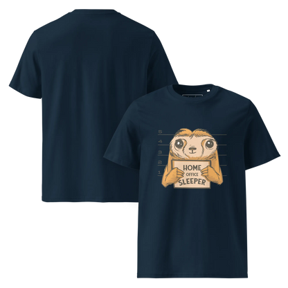 Nap & Work – Faultier Bio-Schlafshirt für Langschläfer