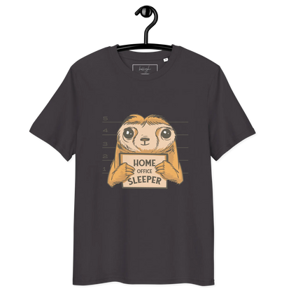 Nap & Work – Faultier Bio-Schlafshirt für Langschläfer