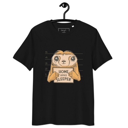 Nap & Work – Faultier Bio-Schlafshirt für Langschläfer