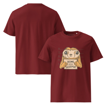 Nap & Work – Faultier Bio-Schlafshirt für Langschläfer