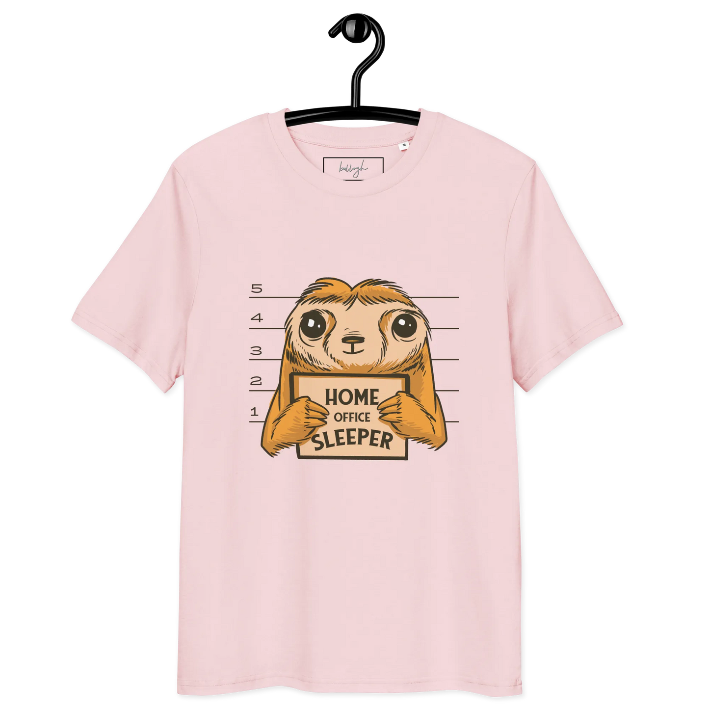 Nap & Work – Faultier Bio-Schlafshirt für Langschläfer