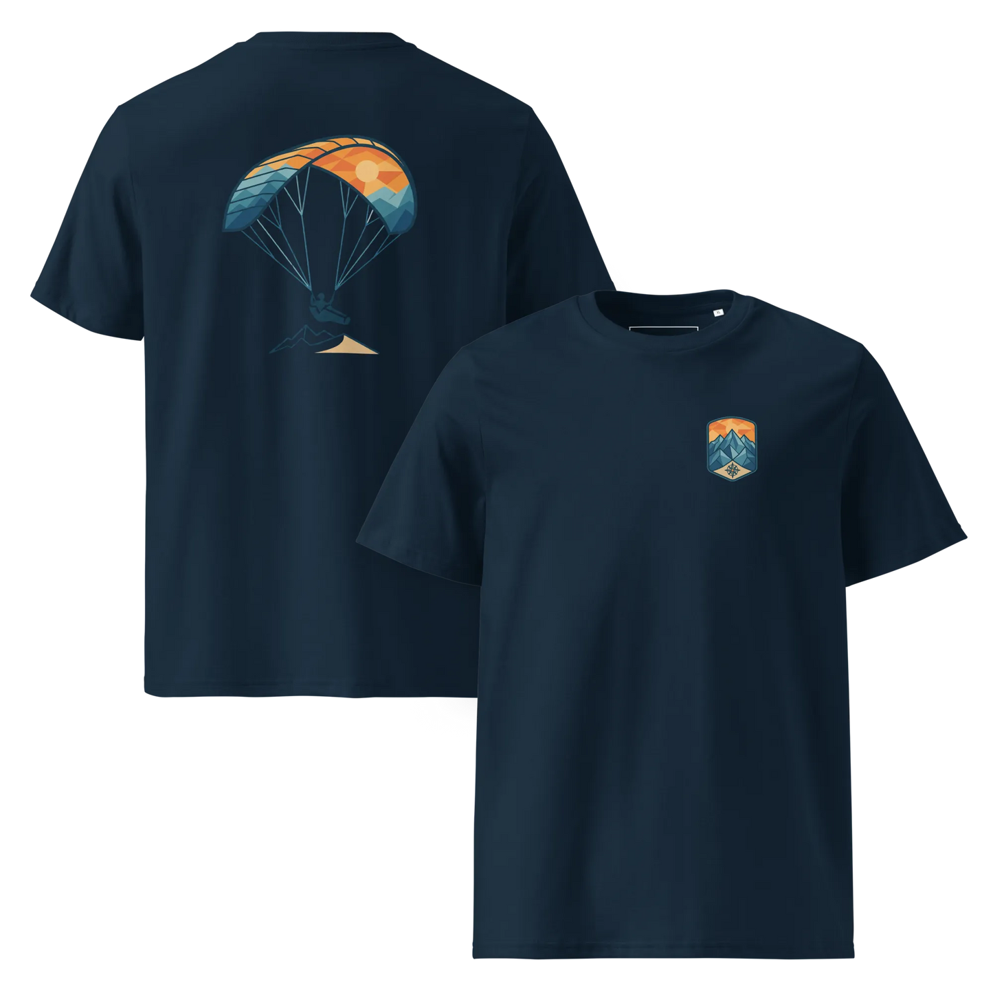 Paragliding Bio T-Shirt – Solo Wing Sunset
