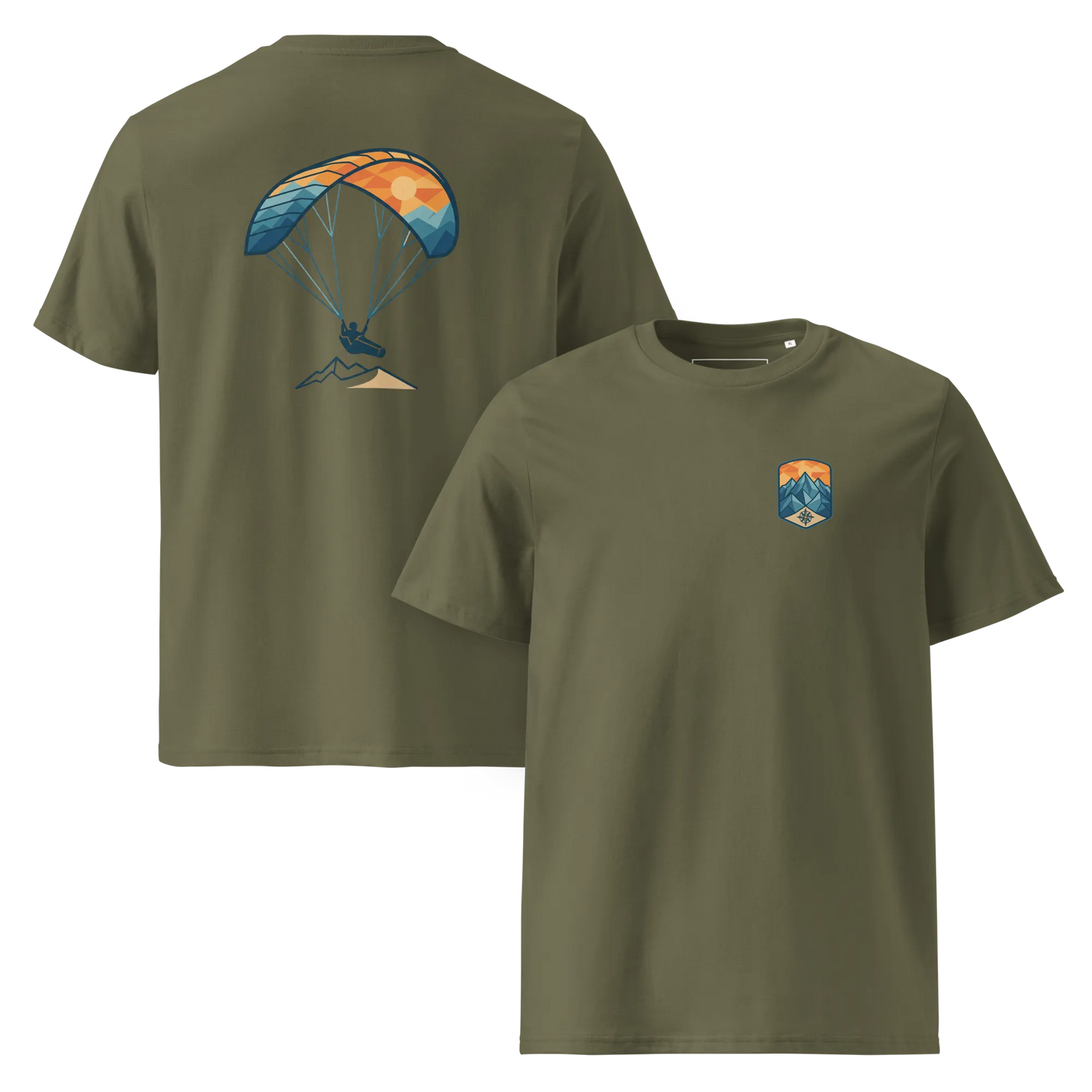 Paragliding Bio T-Shirt – Solo Wing Sunset