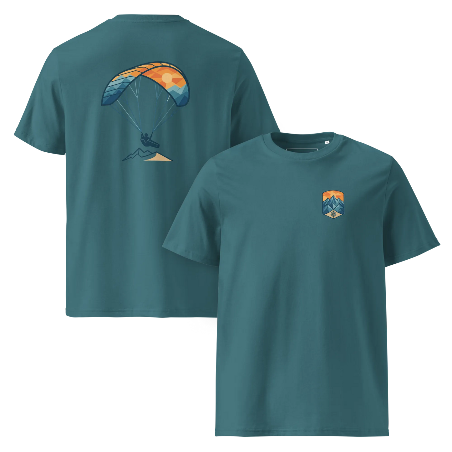 Paragliding Bio T-Shirt – Solo Wing Sunset