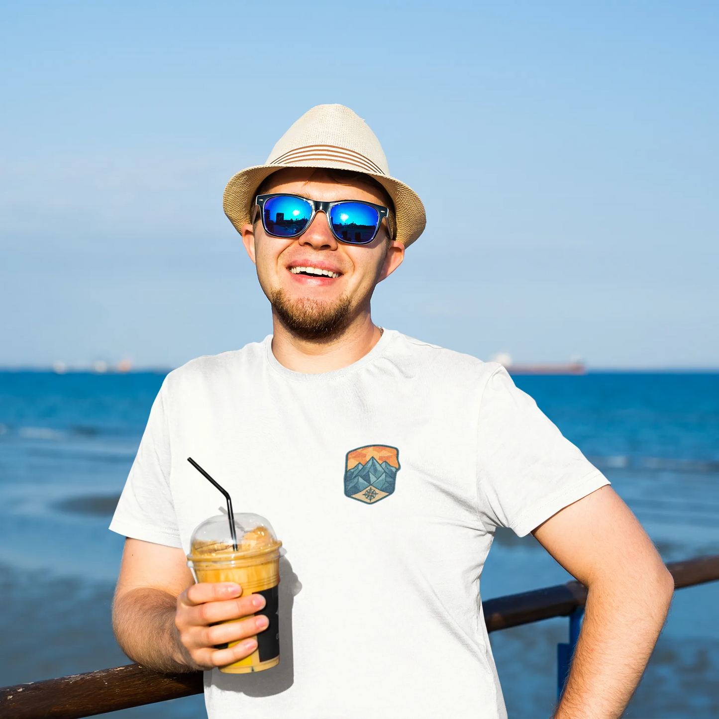 Paragliding Bio T-Shirt – Solo Wing Sunset