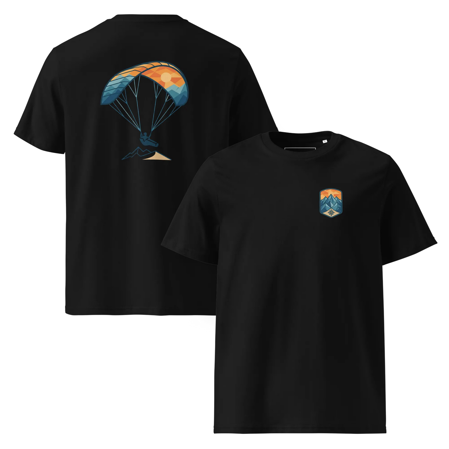 Paragliding Bio T-Shirt – Solo Wing Sunset