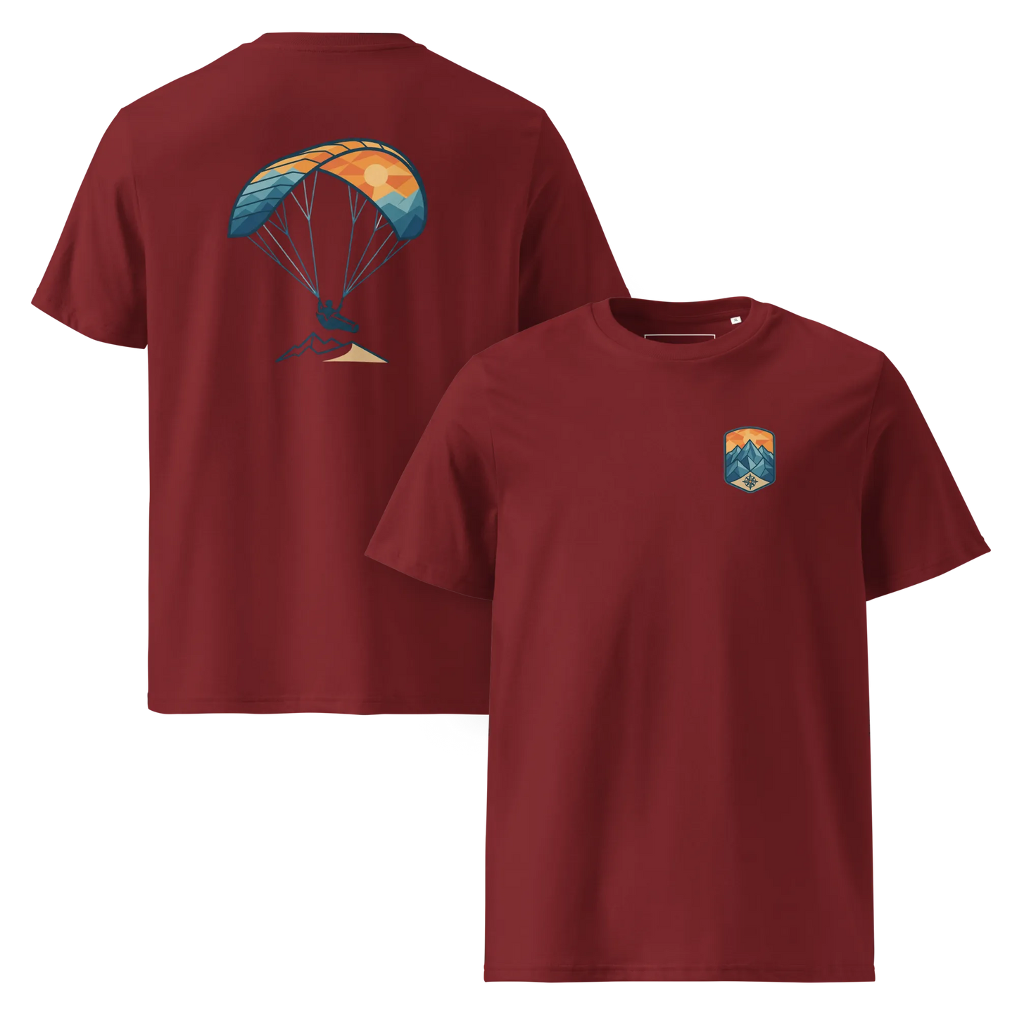 Paragliding Bio T-Shirt – Solo Wing Sunset