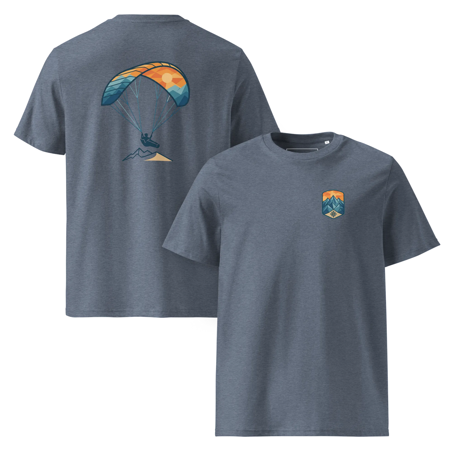 Paragliding Bio T-Shirt – Solo Wing Sunset