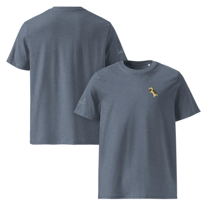 Frenchie Cartoon T-Shirt aus Bio-Baumwolle – V3