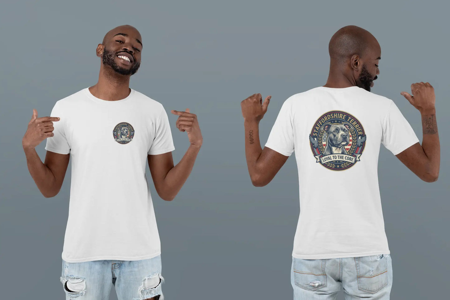 Staffordshire Terrier – T-Shirt aus Bio Baumwolle