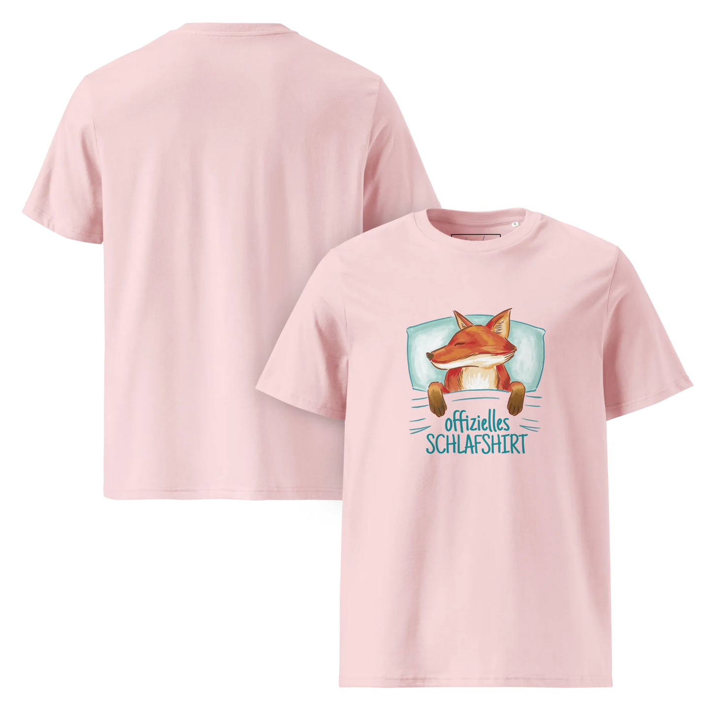 Foxy Dreams – Bio-Schlafshirt mit Fuchs-Design