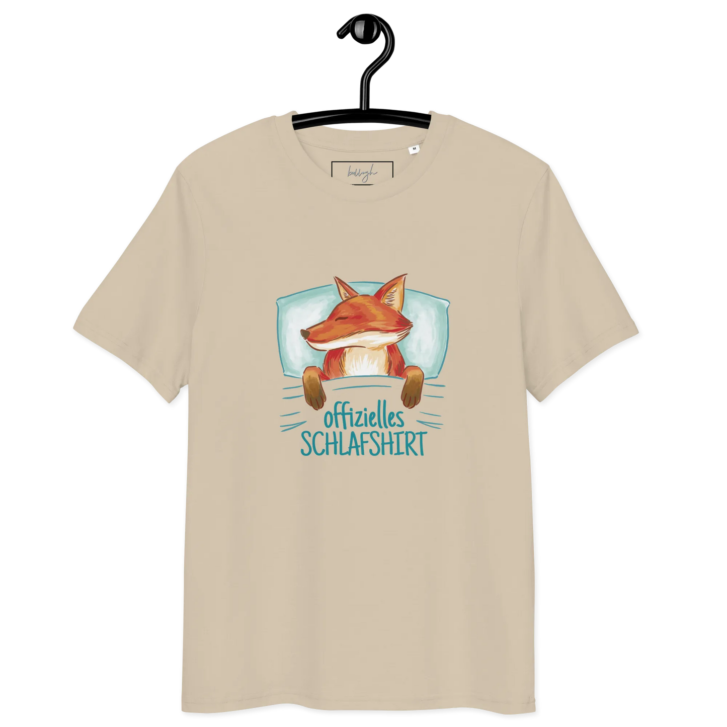 Foxy Dreams – Bio-Schlafshirt mit Fuchs-Design