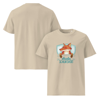 Foxy Dreams – Bio-Schlafshirt mit Fuchs-Design