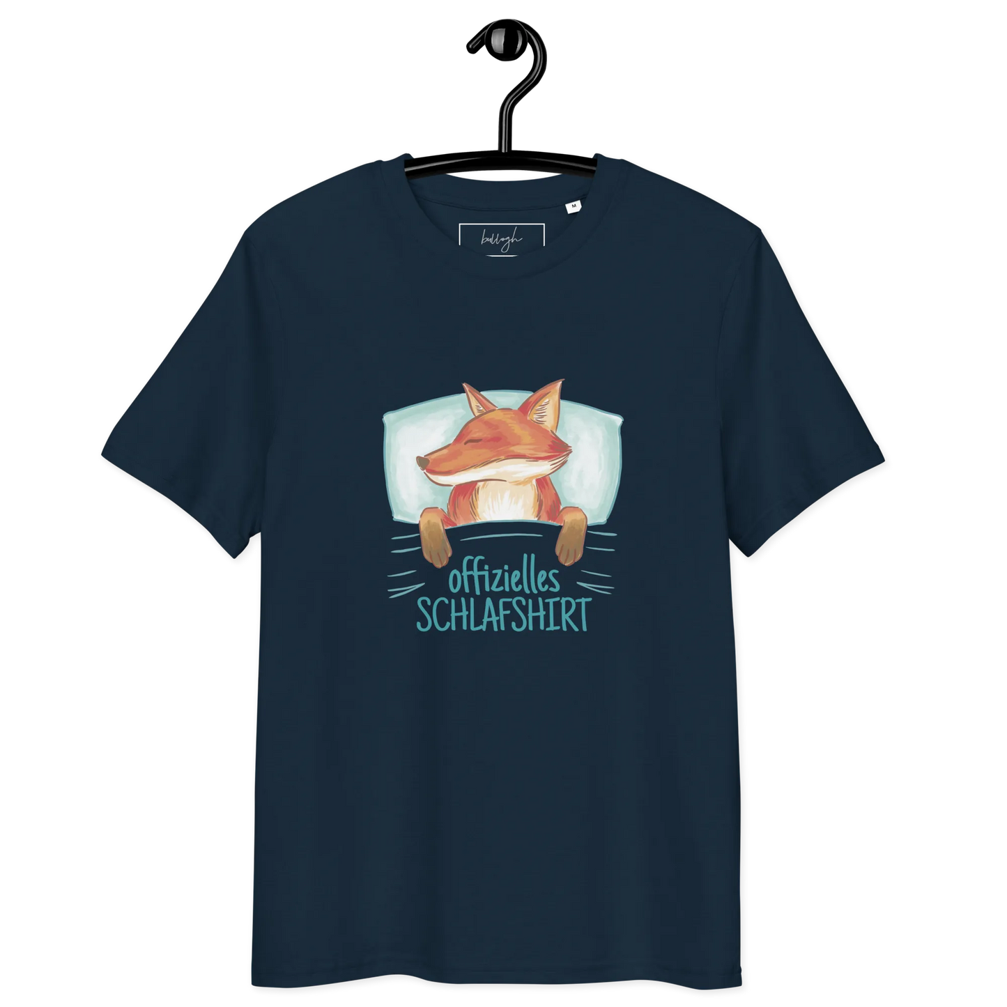 Foxy Dreams – Bio-Schlafshirt mit Fuchs-Design