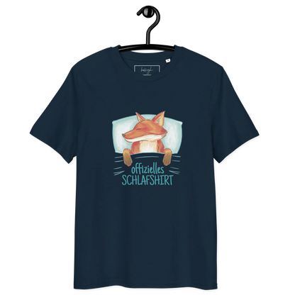 Foxy Dreams – Bio-Schlafshirt mit Fuchs-Design