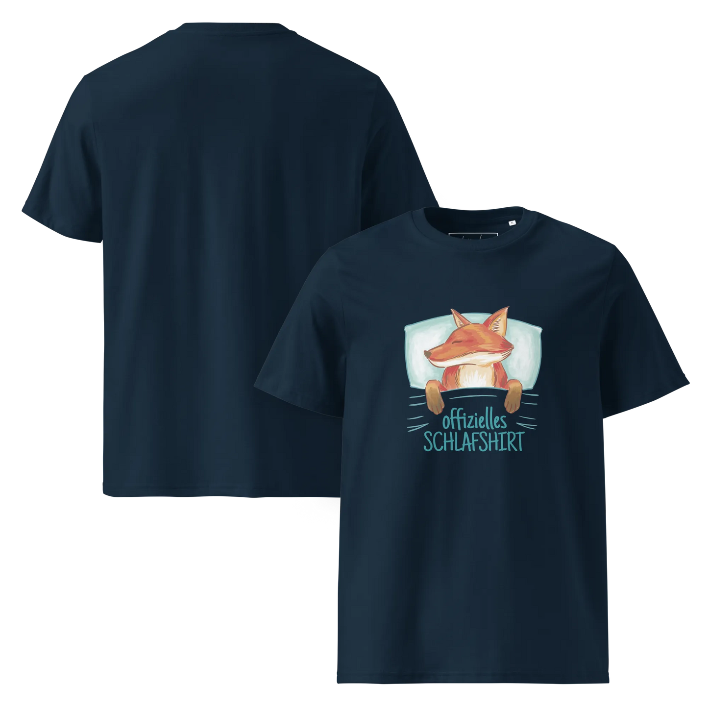 Foxy Dreams – Bio-Schlafshirt mit Fuchs-Design