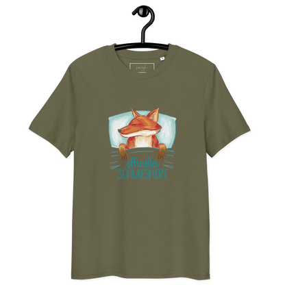 Foxy Dreams – Bio-Schlafshirt mit Fuchs-Design