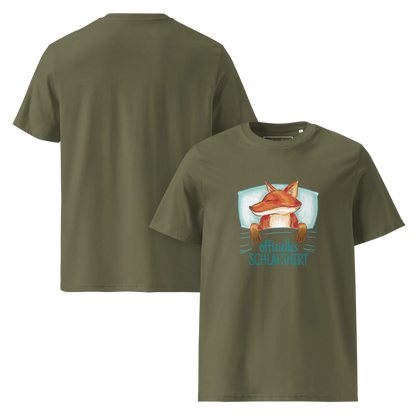 Foxy Dreams – Bio-Schlafshirt mit Fuchs-Design