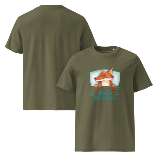 Foxy Dreams – Bio-Schlafshirt mit Fuchs-Design