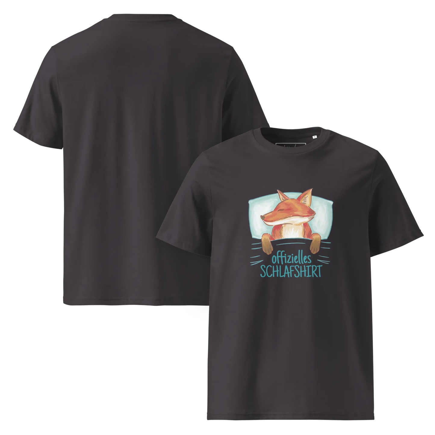 Foxy Dreams – Bio-Schlafshirt mit Fuchs-Design