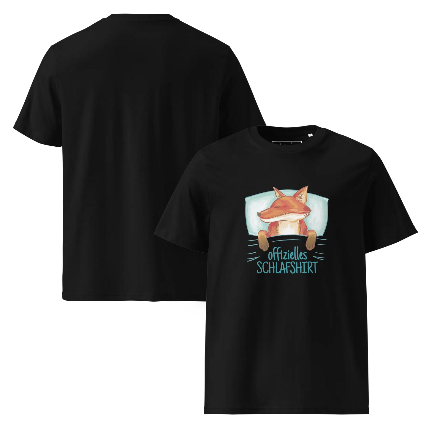 Foxy Dreams – Bio-Schlafshirt mit Fuchs-Design