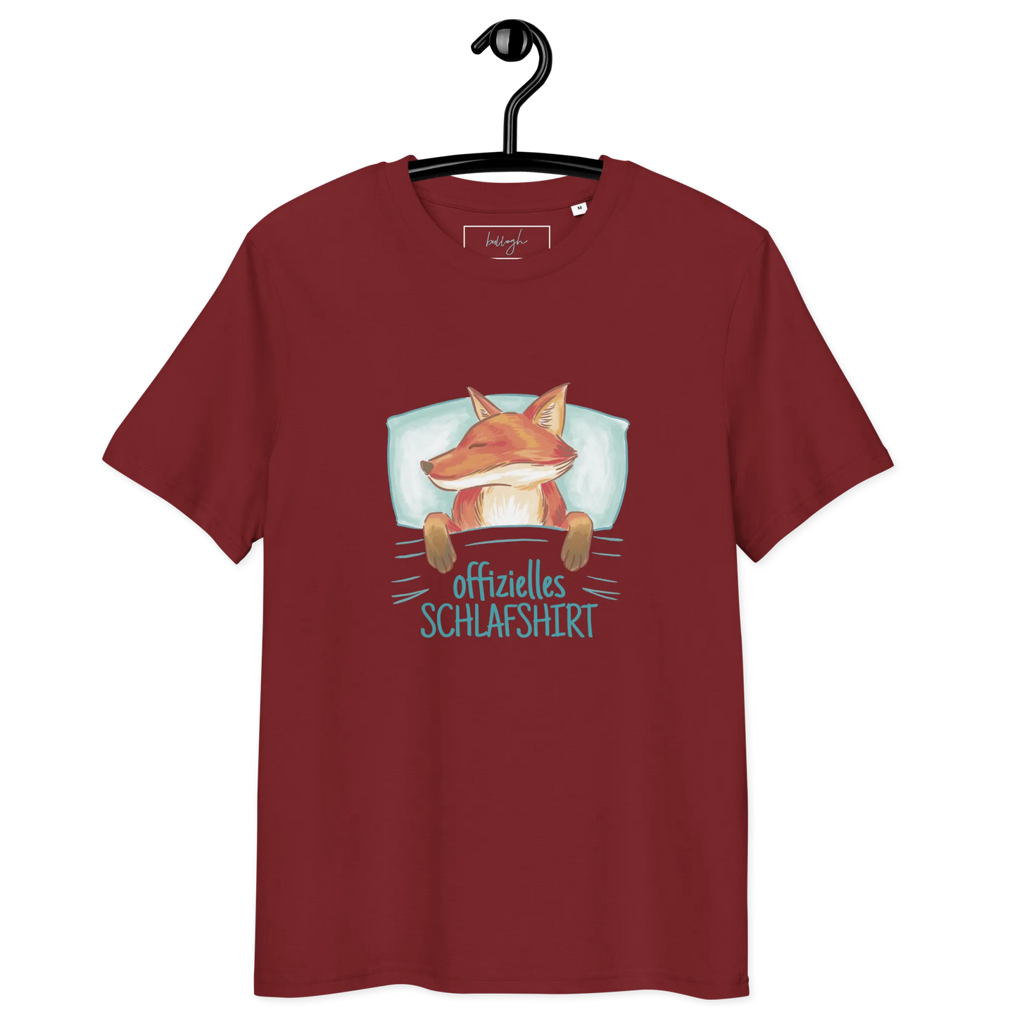Foxy Dreams – Bio-Schlafshirt mit Fuchs-Design