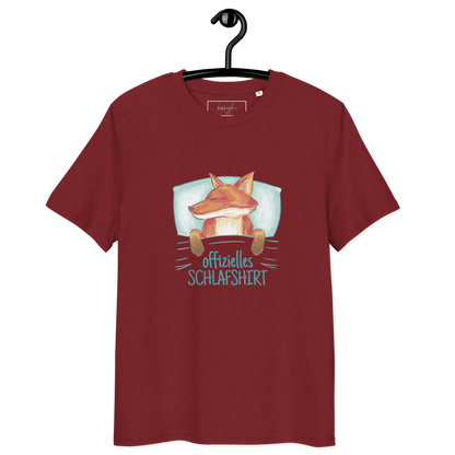 Foxy Dreams – Bio-Schlafshirt mit Fuchs-Design