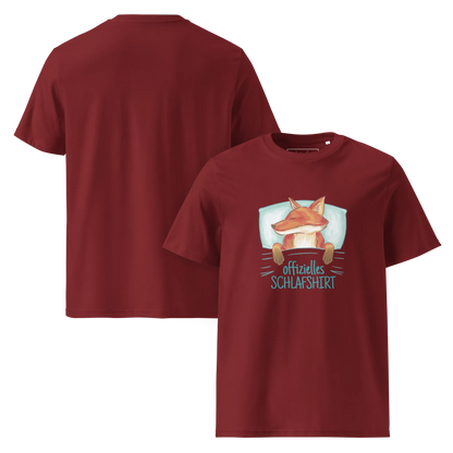 Foxy Dreams – Bio-Schlafshirt mit Fuchs-Design
