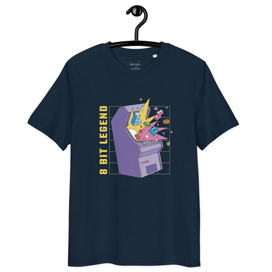 Retro Gaming Shirt „8-Bit Legende“ – Bio, fair & stylisch