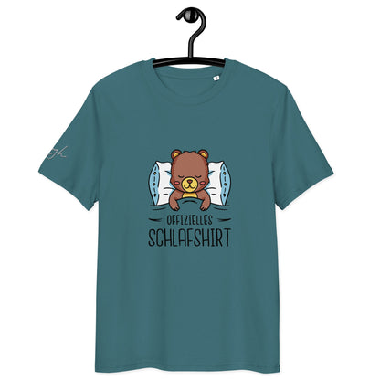 Gemütliches Bio - Baumwolle Schlafshirt mit Bärchen Design – Für erholsame Nächte - bullogh#