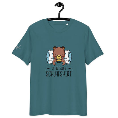 Gemütliches Bio - Baumwolle Schlafshirt mit Bärchen Design – Für erholsame Nächte - bullogh#
