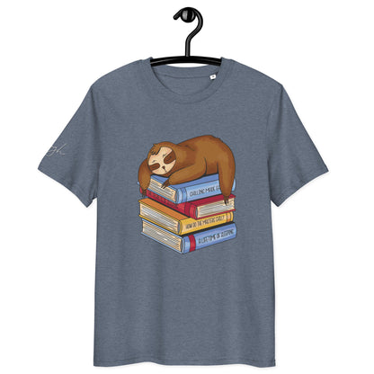 Gemütliches Faultier T-Shirt aus Bio - Baumwolle – Schlafshirt für Entspannte Nächte - bullogh#