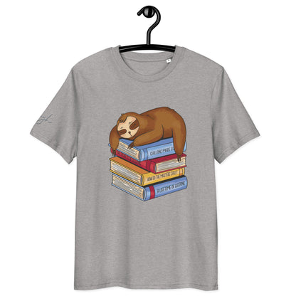 Gemütliches Faultier T-Shirt aus Bio - Baumwolle – Schlafshirt für Entspannte Nächte - bullogh#