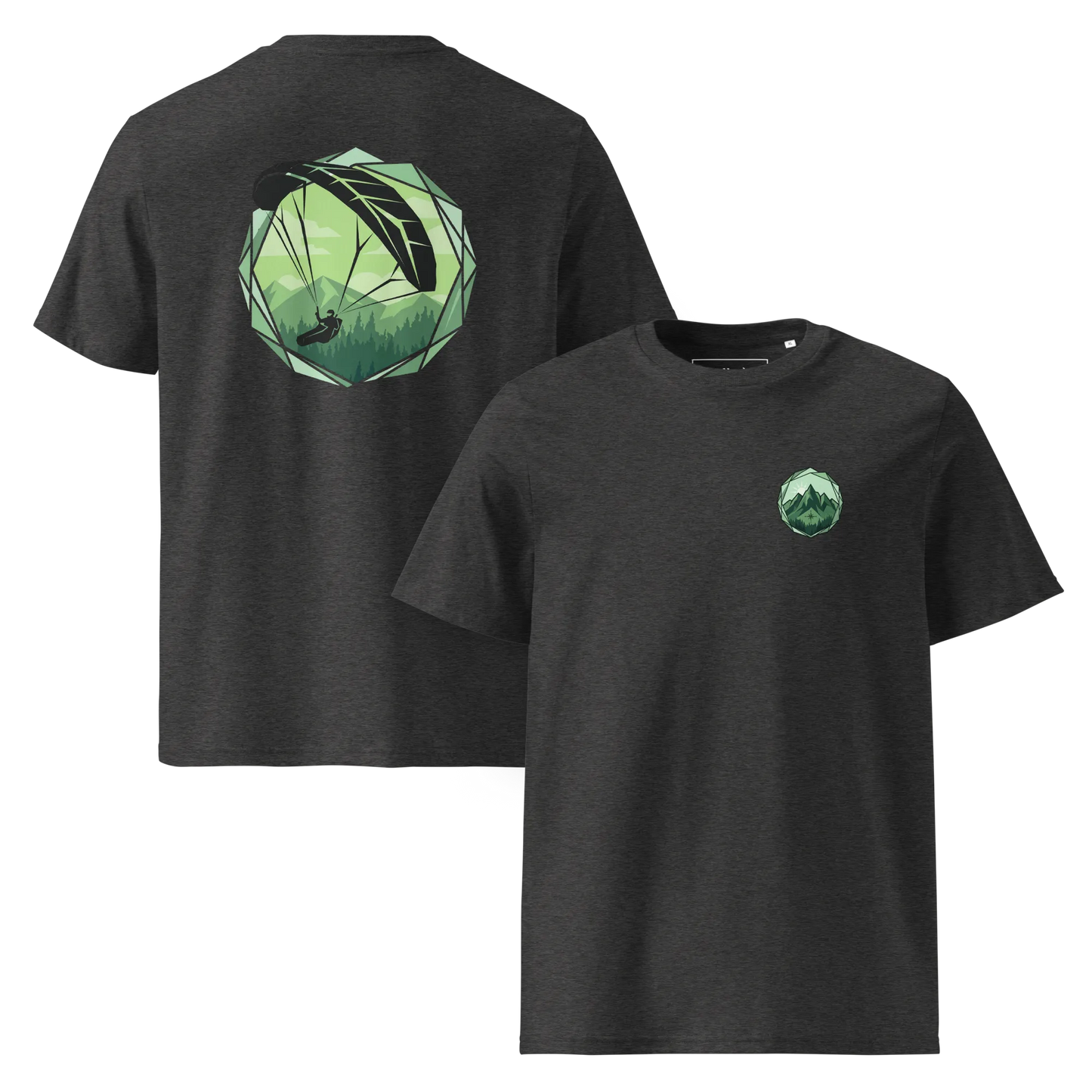 Paragliding Bio T-Shirt – Green Glider
