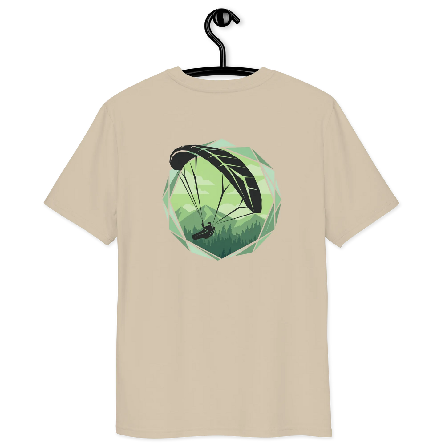 Paragliding Bio T-Shirt – Green Glider