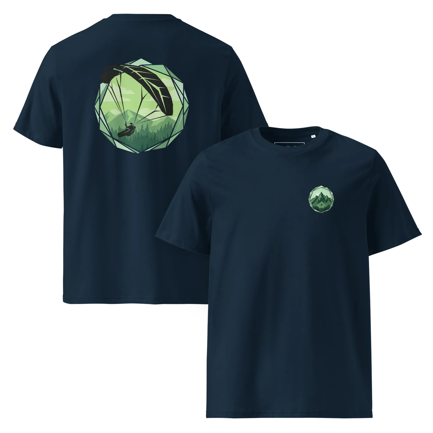 Paragliding Bio T-Shirt – Green Glider