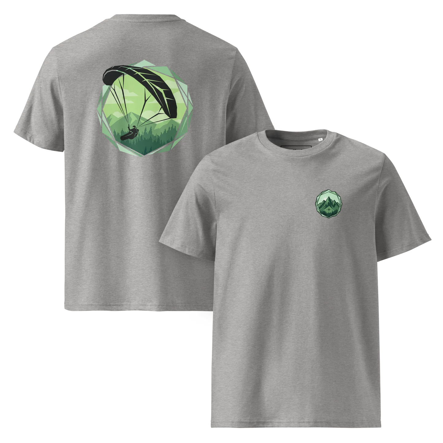 Paragliding Bio T-Shirt – Green Glider