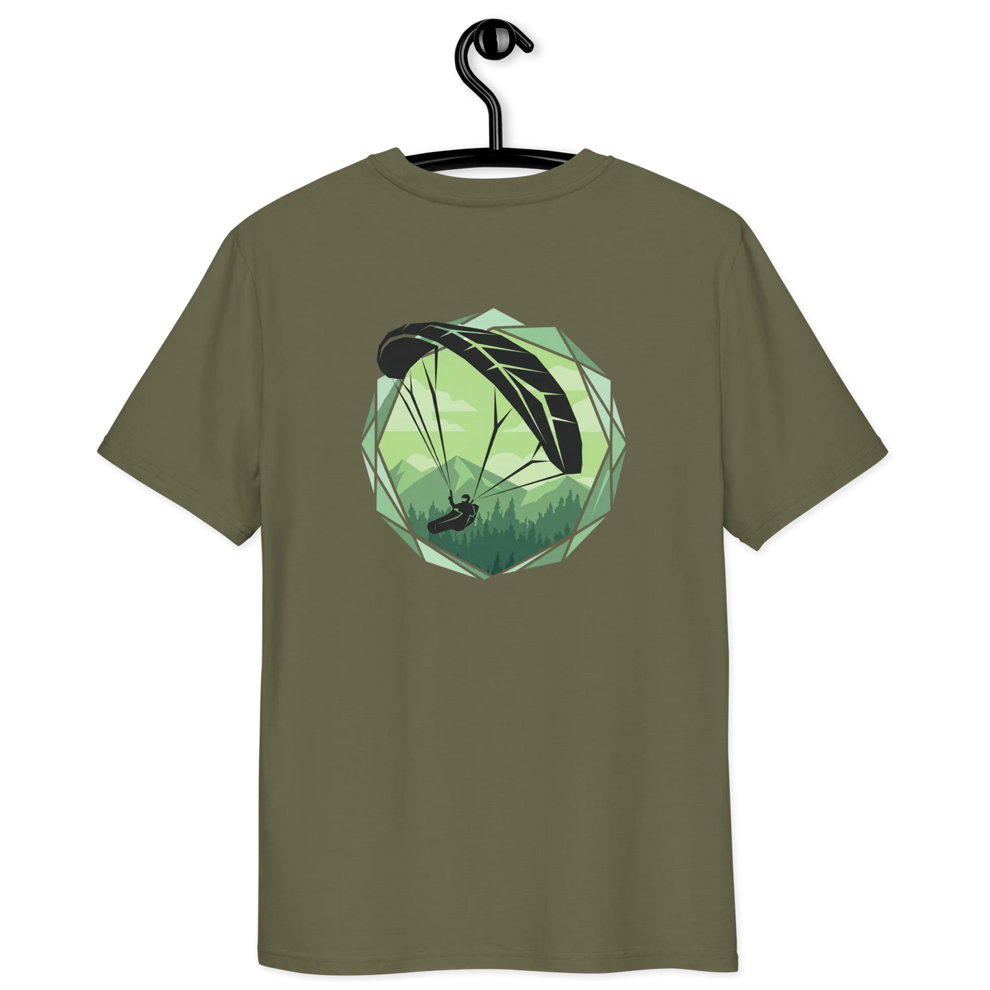 Paragliding Bio T-Shirt – Green Glider