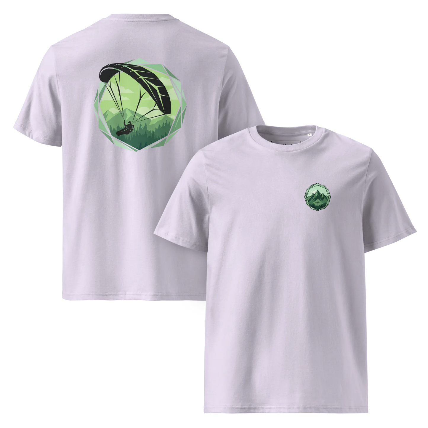 Paragliding Bio T-Shirt – Green Glider