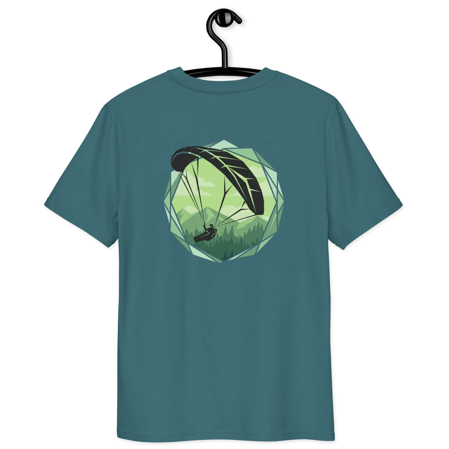 Paragliding Bio T-Shirt – Green Glider