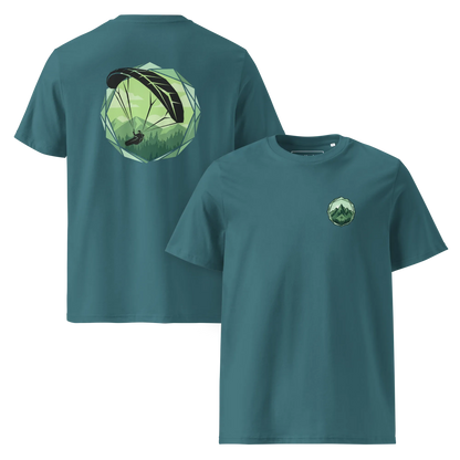 Paragliding Bio T-Shirt – Green Glider