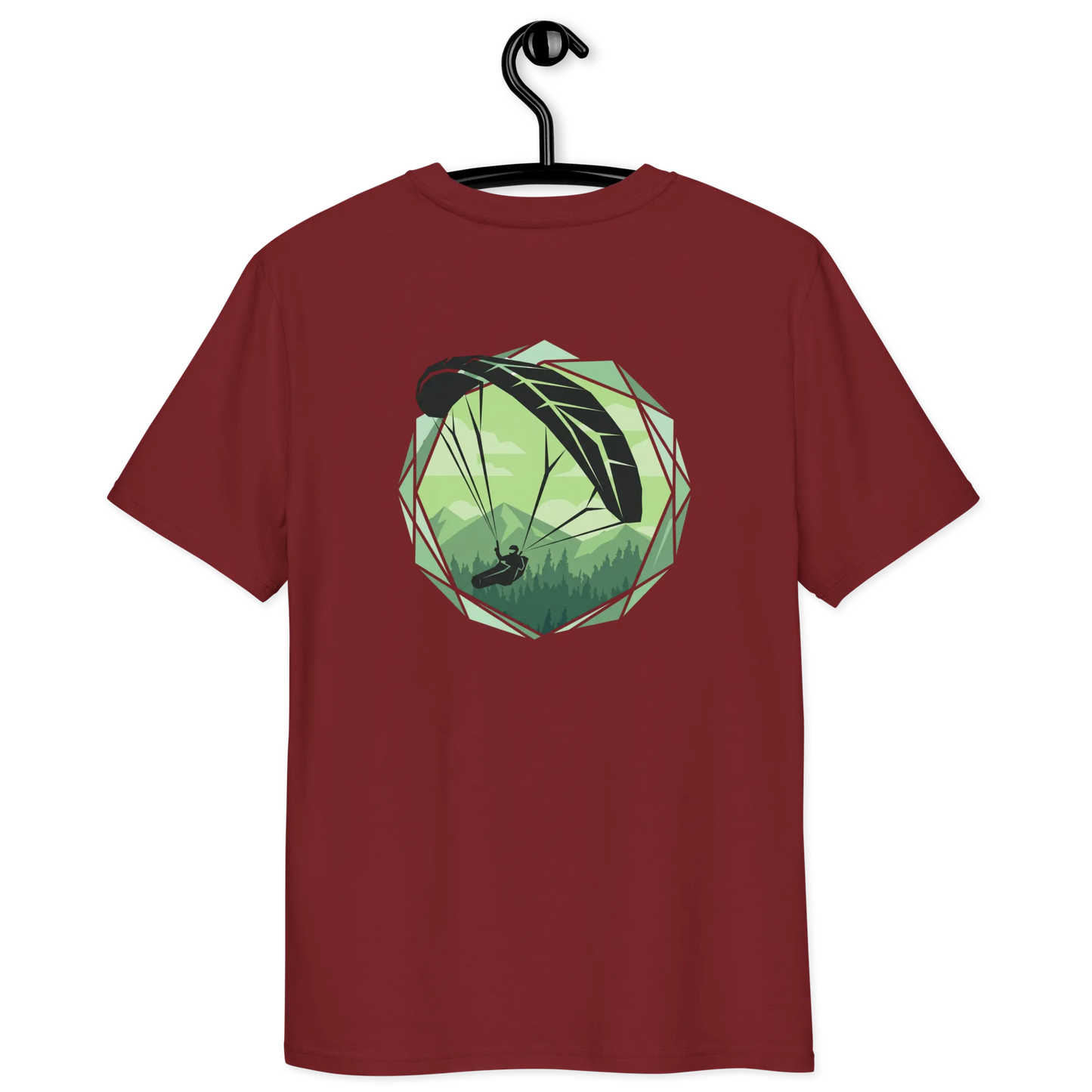 Paragliding Bio T-Shirt – Green Glider