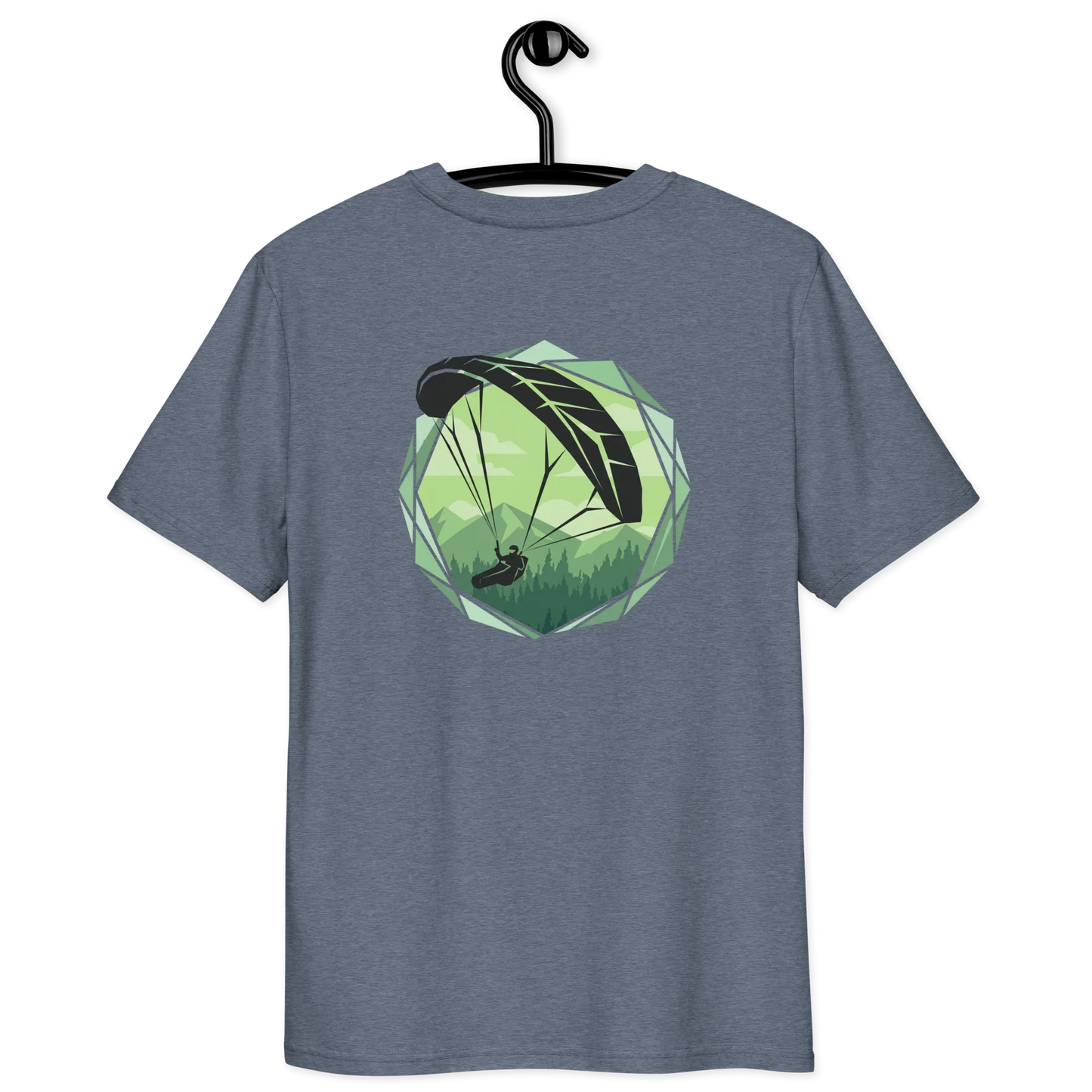 Paragliding Bio T-Shirt – Green Glider