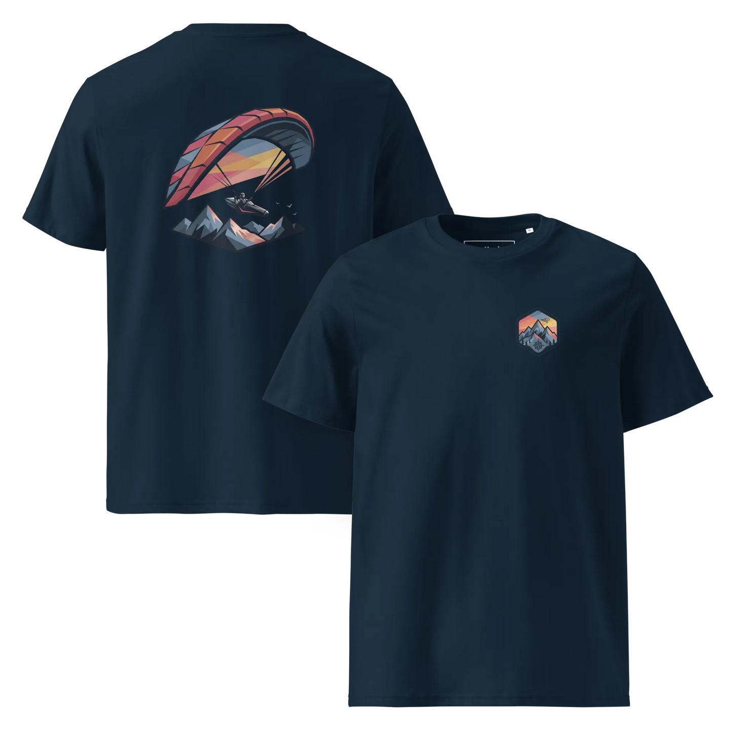 Paragliding Bio T-Shirt – Solo Wing Comic