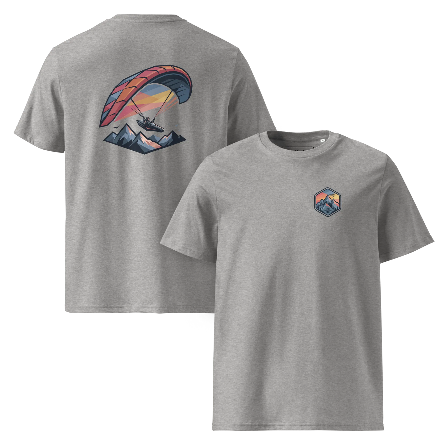 Paragliding Bio T-Shirt – Solo Wing Comic