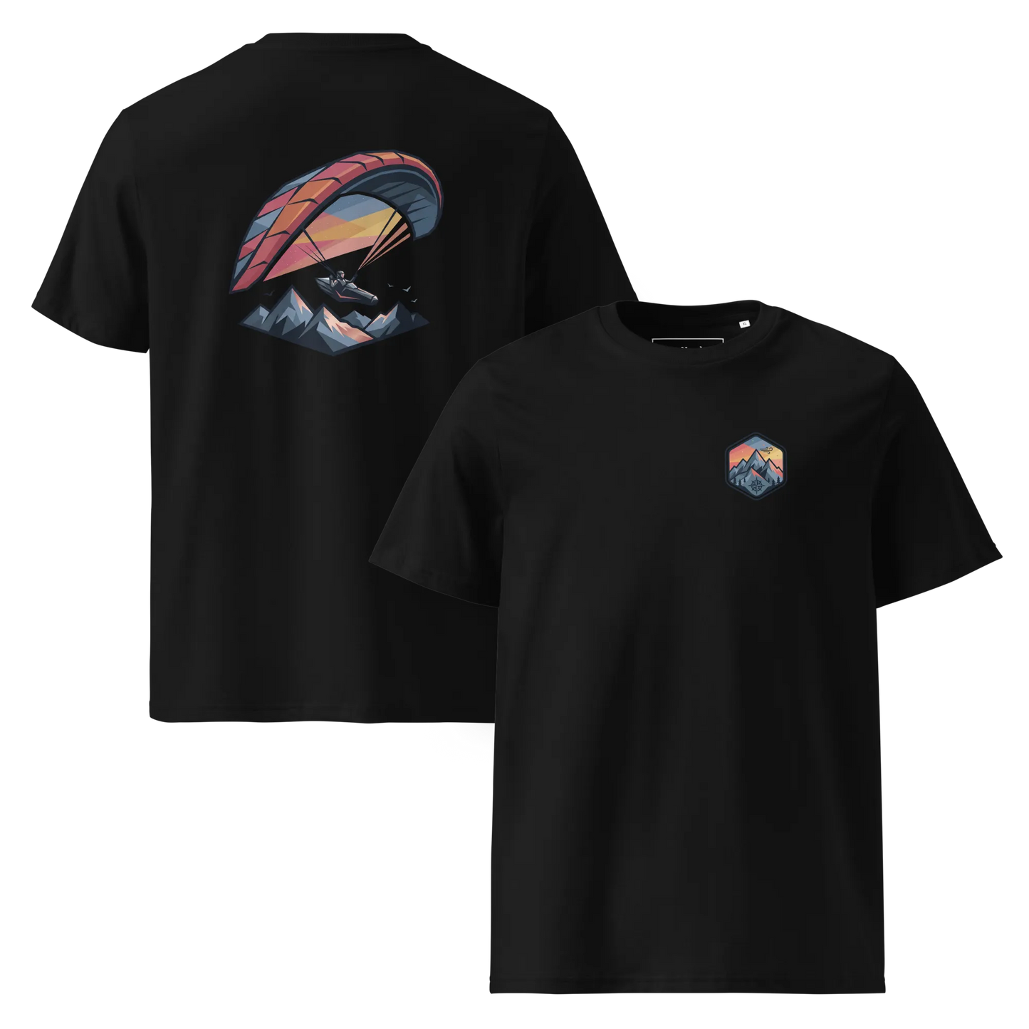 Paragliding Bio T-Shirt – Solo Wing Comic