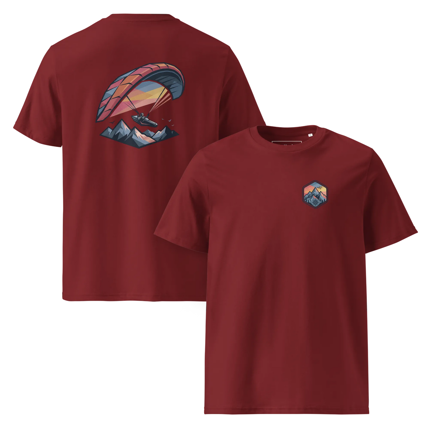 Paragliding Bio T-Shirt – Solo Wing Comic
