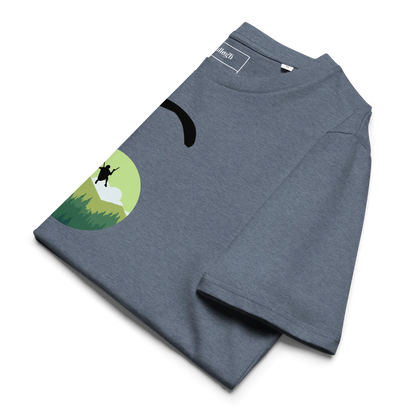 Green Paraglider - T-Shirt aus Bio Baumwolle